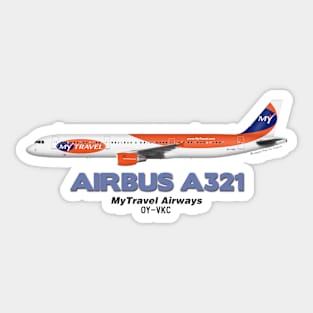 Airbus A321 - MyTravel Airways Sticker